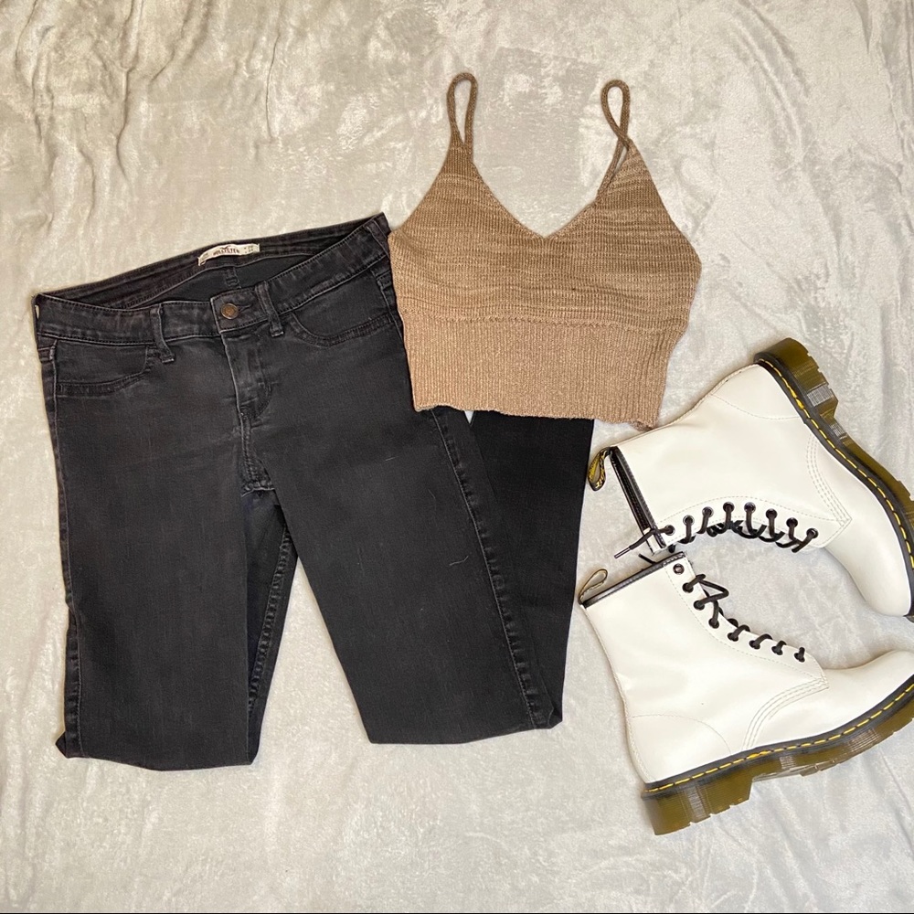 black hollister jeans (size 7R)